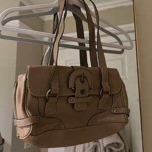 Womens vintage buckle bag